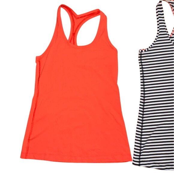 Unbranded Womens Racerback Athletic Tank Tops-3 Pc Lot-Multicolor-Small-GUC - Picture 3 of 5